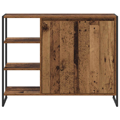 Side Cabinet Old Wood 96.5 x 30 x 75 cm Engineered Wood