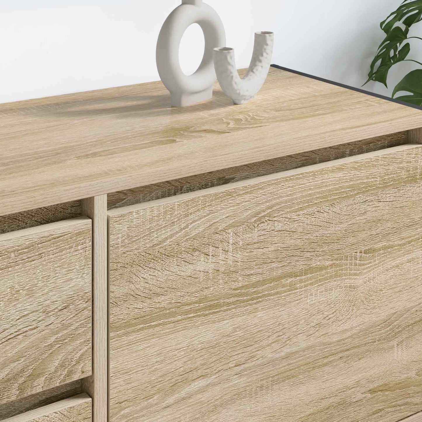 TV Cabinet Sonoma 100 x 36 x 49.5 cm Engineered Wood