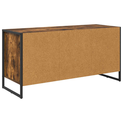 TV Cabinet Smoke Oak 100 x 36 x 49.5 cm Engineered Wood