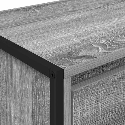 TV Cabinet Grey Sonoma 100 x 36 x 49.5 cm Engineered Wood