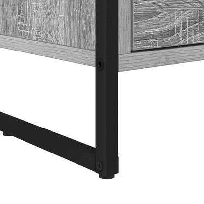 TV Cabinet Grey Sonoma 100 x 36 x 49.5 cm Engineered Wood