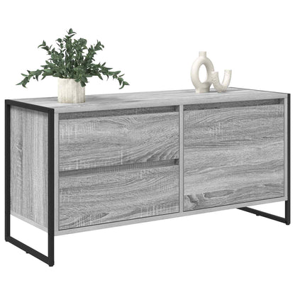 TV Cabinet Grey Sonoma 100 x 36 x 49.5 cm Engineered Wood