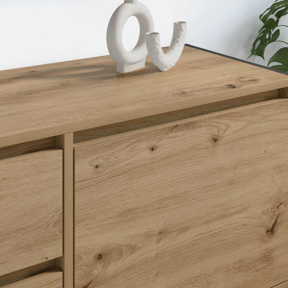 TV Cabinet Artisian Oak 100 x 36 x 49.5 cm Engineered Wood