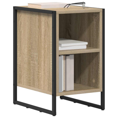 Bedside Table 2 pcs Sonoma 39.5 x 30 x 50 cm Engineered Wood