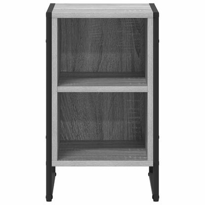 Bedside Table Grey Sonoma 39.5 x 30 x 50 cm Engineered Wood