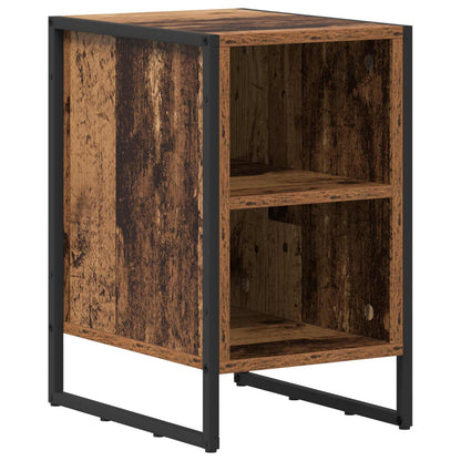 Bedside Table Old Wood 39.5 x 30 x 50 cm Engineered Wood