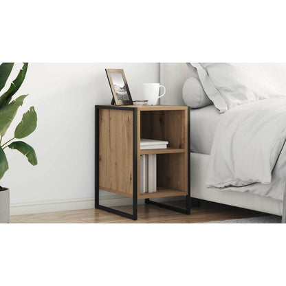 Bedside Table Artisian Oak 39.5 x 30 x 50 cm Engineered Wood