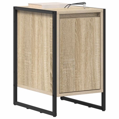 Bedside Table Sonoma 39.5 x 30 x 50 cm Engineered Wood