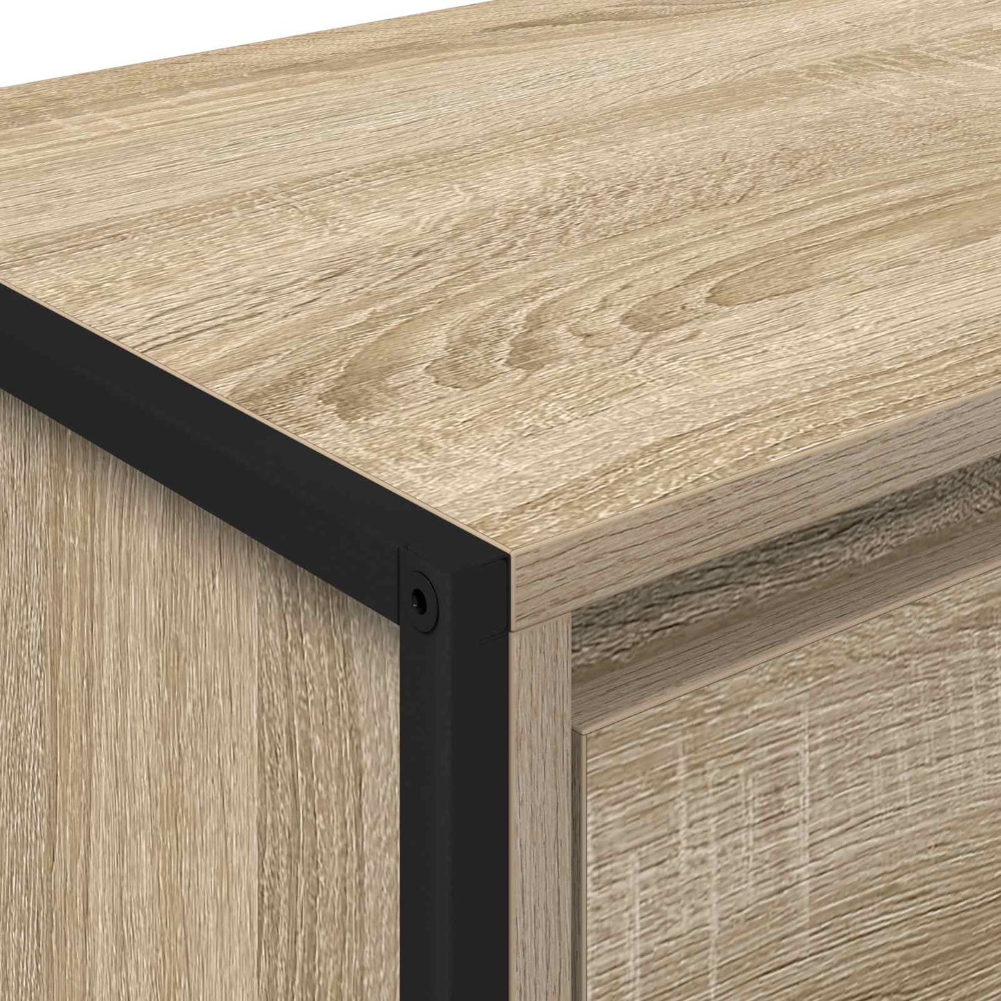 Bedside Table 2 pcs Sonoma 39.5 x 30 x 50 cm Engineered Wood