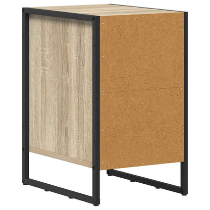 Bedside Table 2 pcs Sonoma 39.5 x 30 x 50 cm Engineered Wood