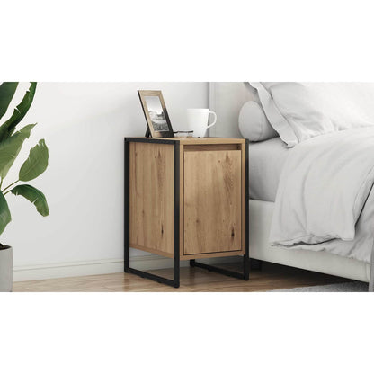 Bedside Table Artisian Oak 39.5 x 30 x 50 cm Engineered Wood