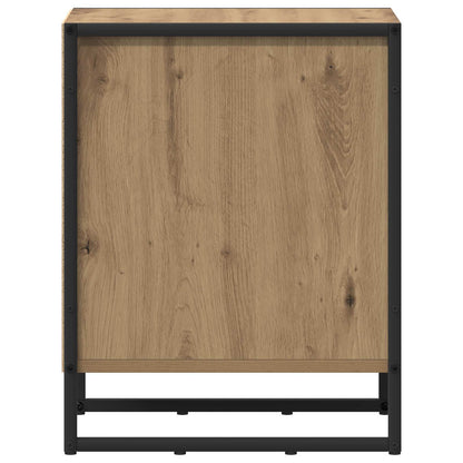 Bedside Table 2 pcs Artisian Oak 39.5 x 30 x 50 cm