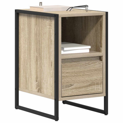 Bedside Table 2 pcs Sonoma 39.5 x 30 x 50 cm Engineered Wood