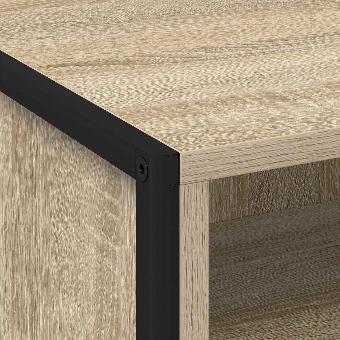 Bedside Table 2 pcs Sonoma 50 x 39.5 x 50 cm Engineered Wood
