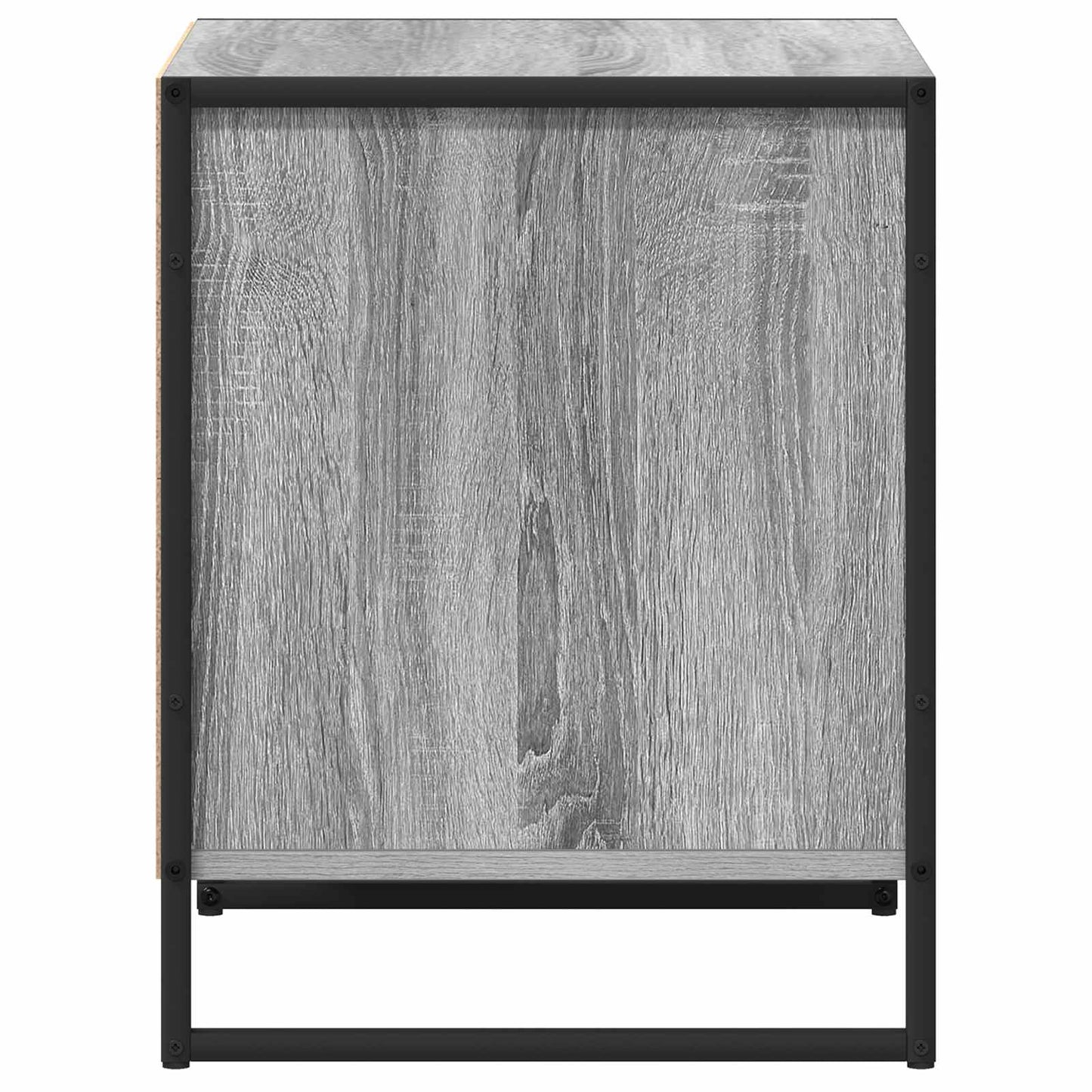 Bedside Table Grey Sonoma 50 x 39.5 x 50 cm Engineered Wood