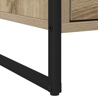 Bedside Table Sonoma 50 x 39.5 x 50 cm Engineered Wood