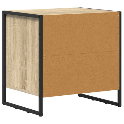 Bedside Table 2 pcs Sonoma 50 x 39.5 x 50 cm Engineered Wood