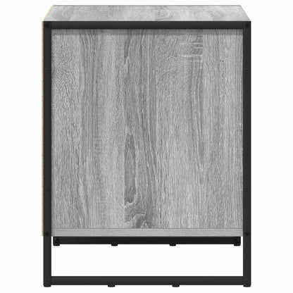 Bedside Table Grey Sonoma 50 x 39.5 x 50 cm Engineered Wood