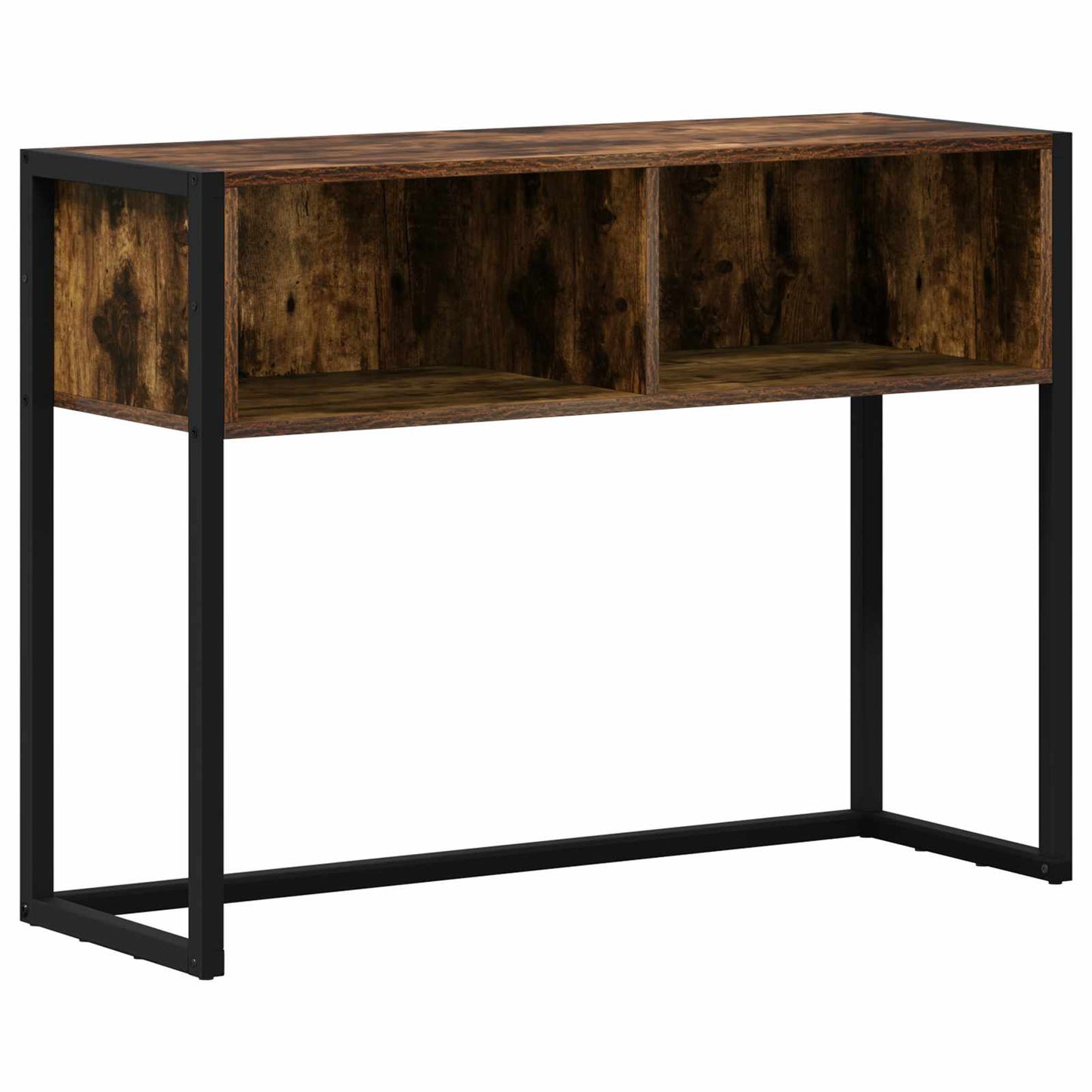 End Table Smoke Oak 100 x 36 x 75 cm Engineered Wood