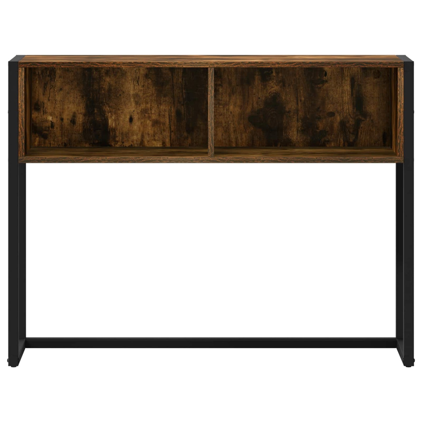 End Table Smoke Oak 100 x 36 x 75 cm Engineered Wood