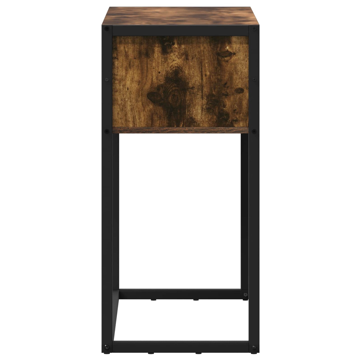 End Table Smoke Oak 100 x 36 x 75 cm Engineered Wood