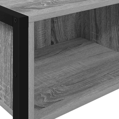 End Table Grey Sonoma 100 x 36 x 75 cm Engineered Wood