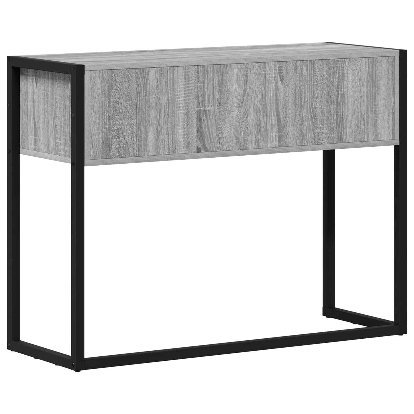 End Table Grey Sonoma 100 x 36 x 75 cm Engineered Wood