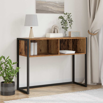 End Table Old Wood 100 x 36 x 75 cm Engineered Wood