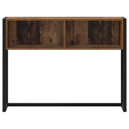 End Table Old Wood 100 x 36 x 75 cm Engineered Wood