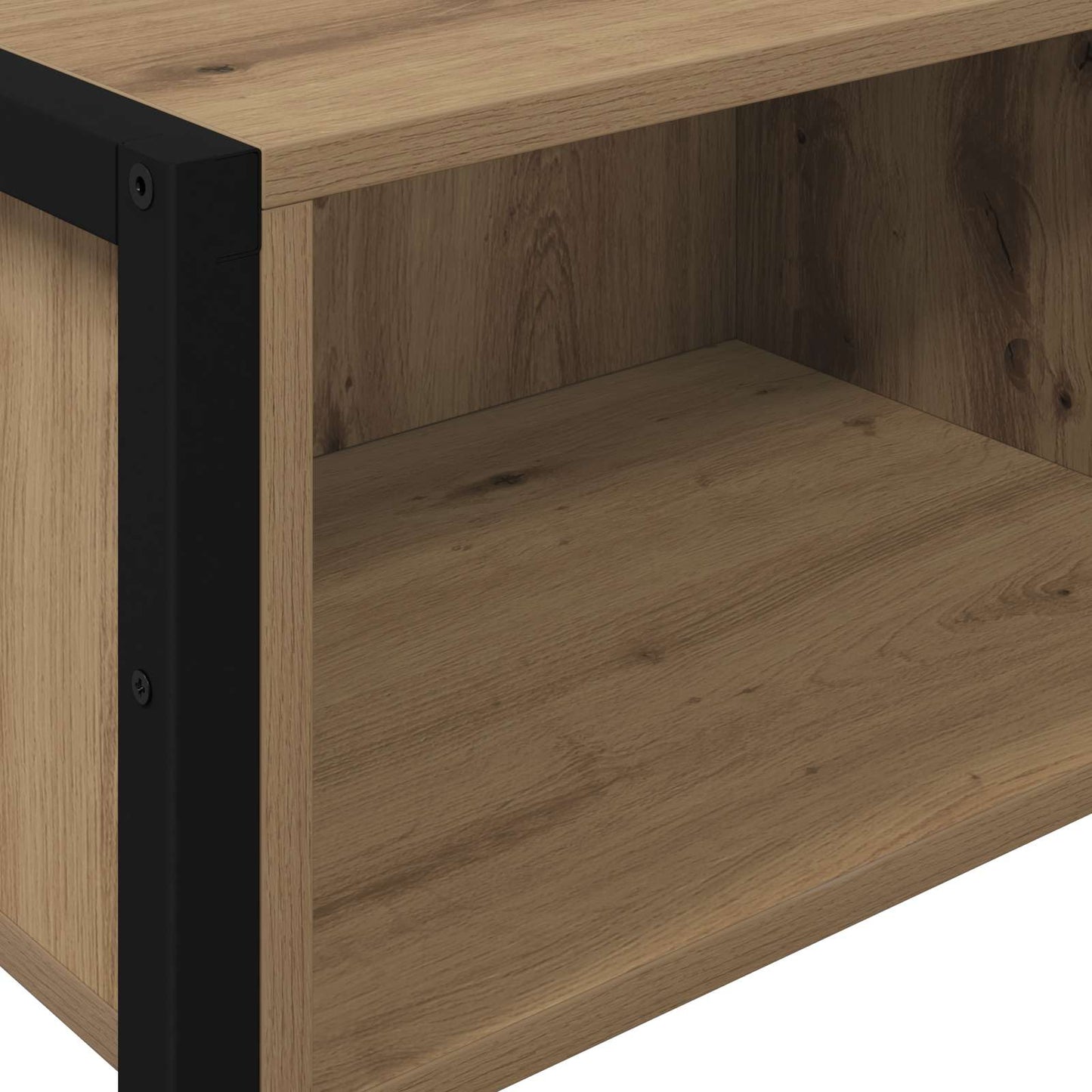 End Table Artisian Oak 100 x 36 x 75 cm Engineered Wood