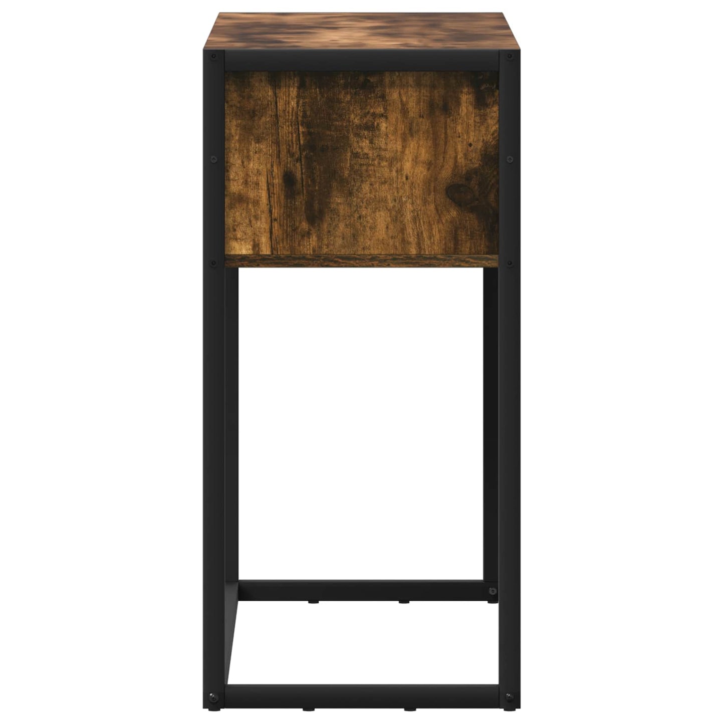 End Table Smoke Oak 100 x 36 x 75 cm Engineered Wood