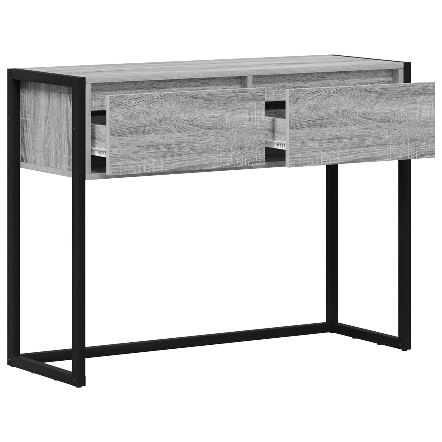 End Table Grey Sonoma 100 x 36 x 75 cm Engineered Wood