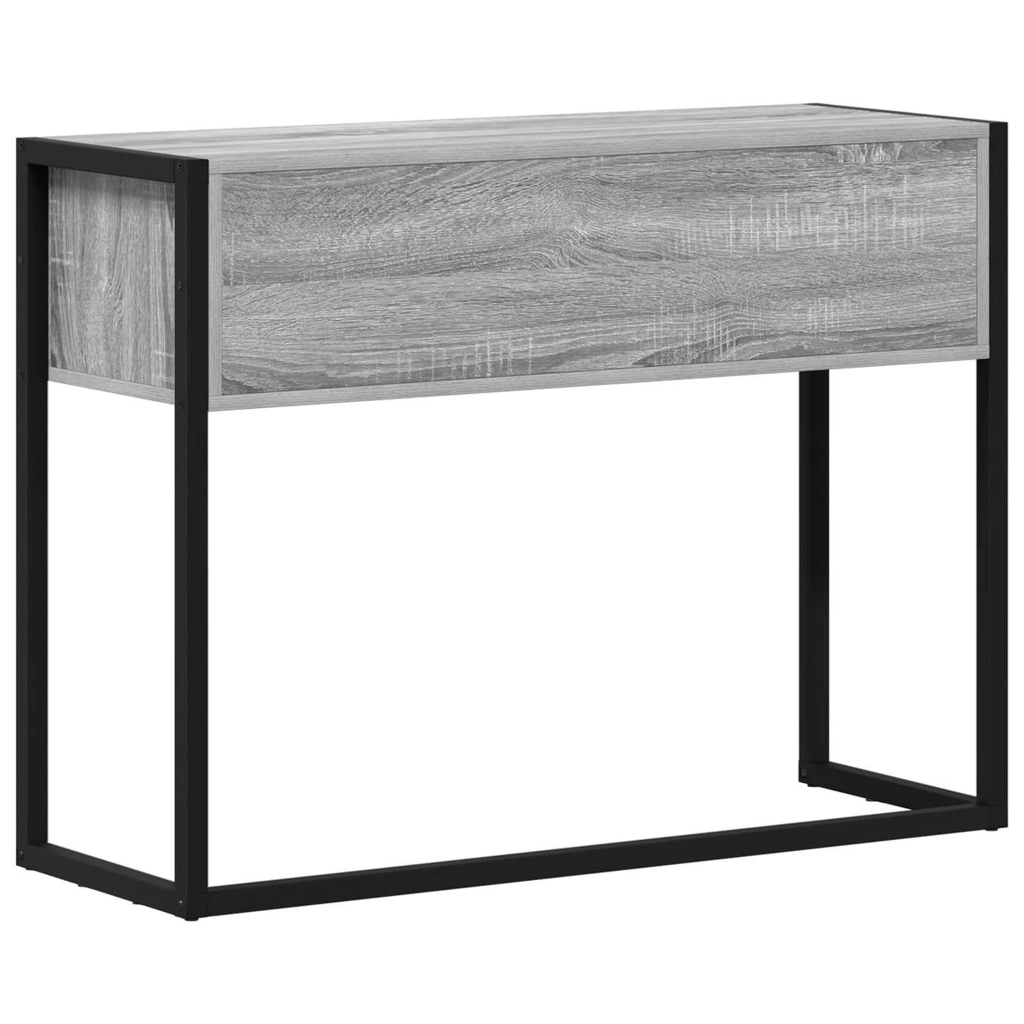 End Table Grey Sonoma 100 x 36 x 75 cm Engineered Wood