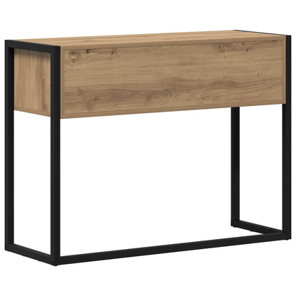 End Table Artisian Oak 100 x 36 x 75 cm Engineered Wood
