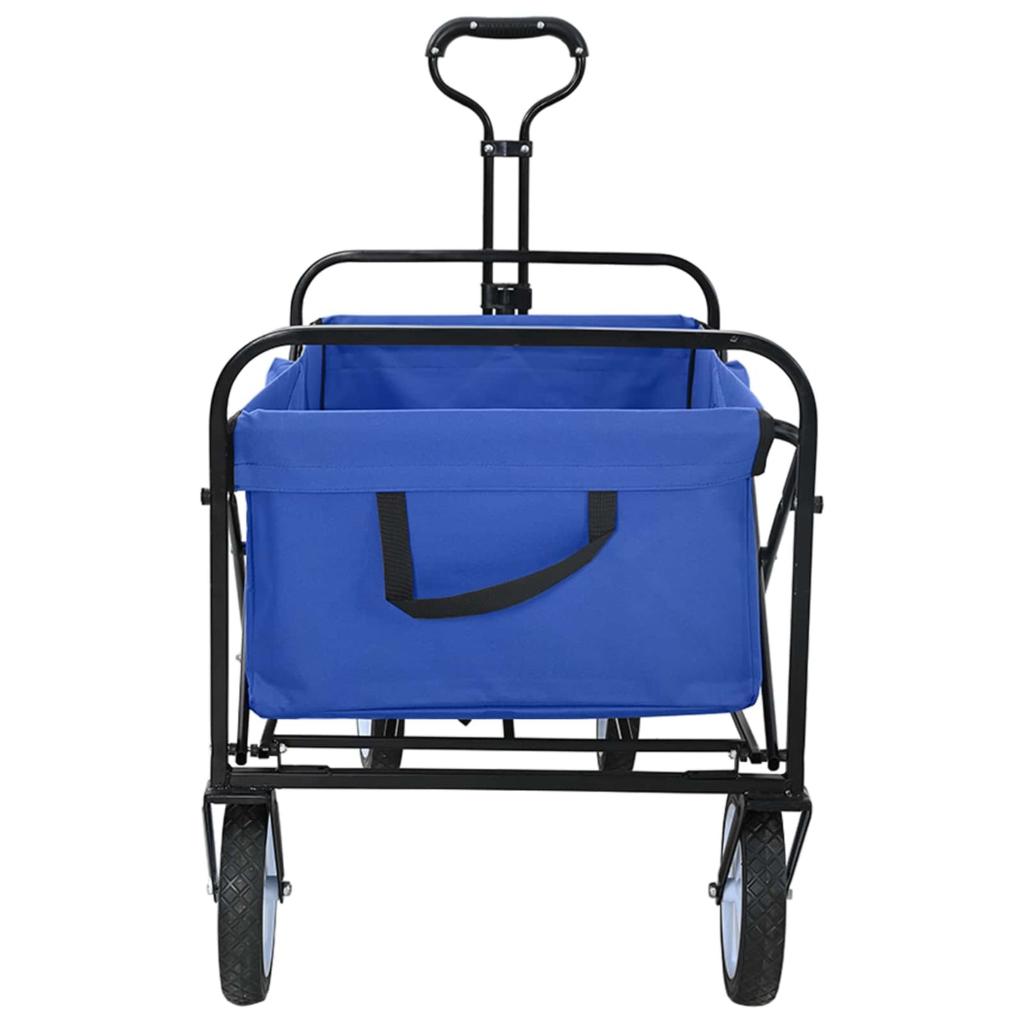 Folding Hand Trolley Manual Blue 94 x 53 x 99 cm Oxford Cloth