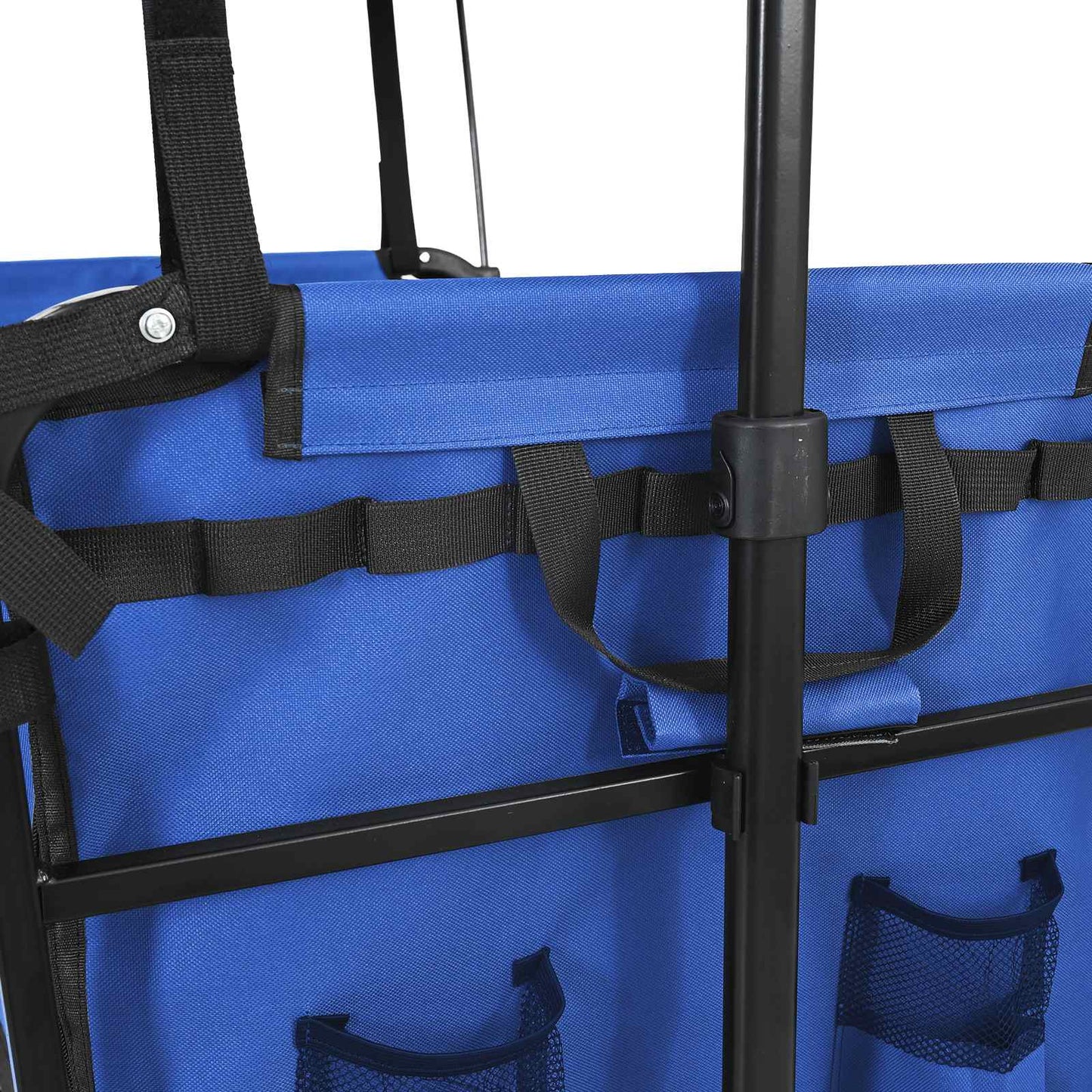 Folding Hand Trolley Black 105 x 56.5 x 116 cm Oxford Cloth