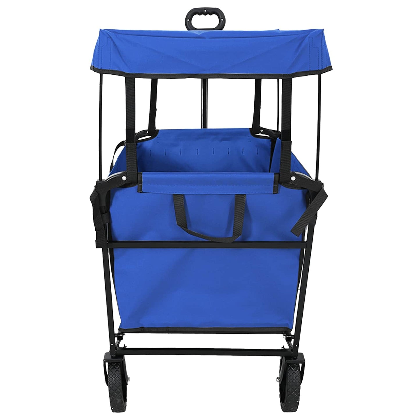 Folding Hand Trolley Black 105 x 56.5 x 116 cm Oxford Cloth