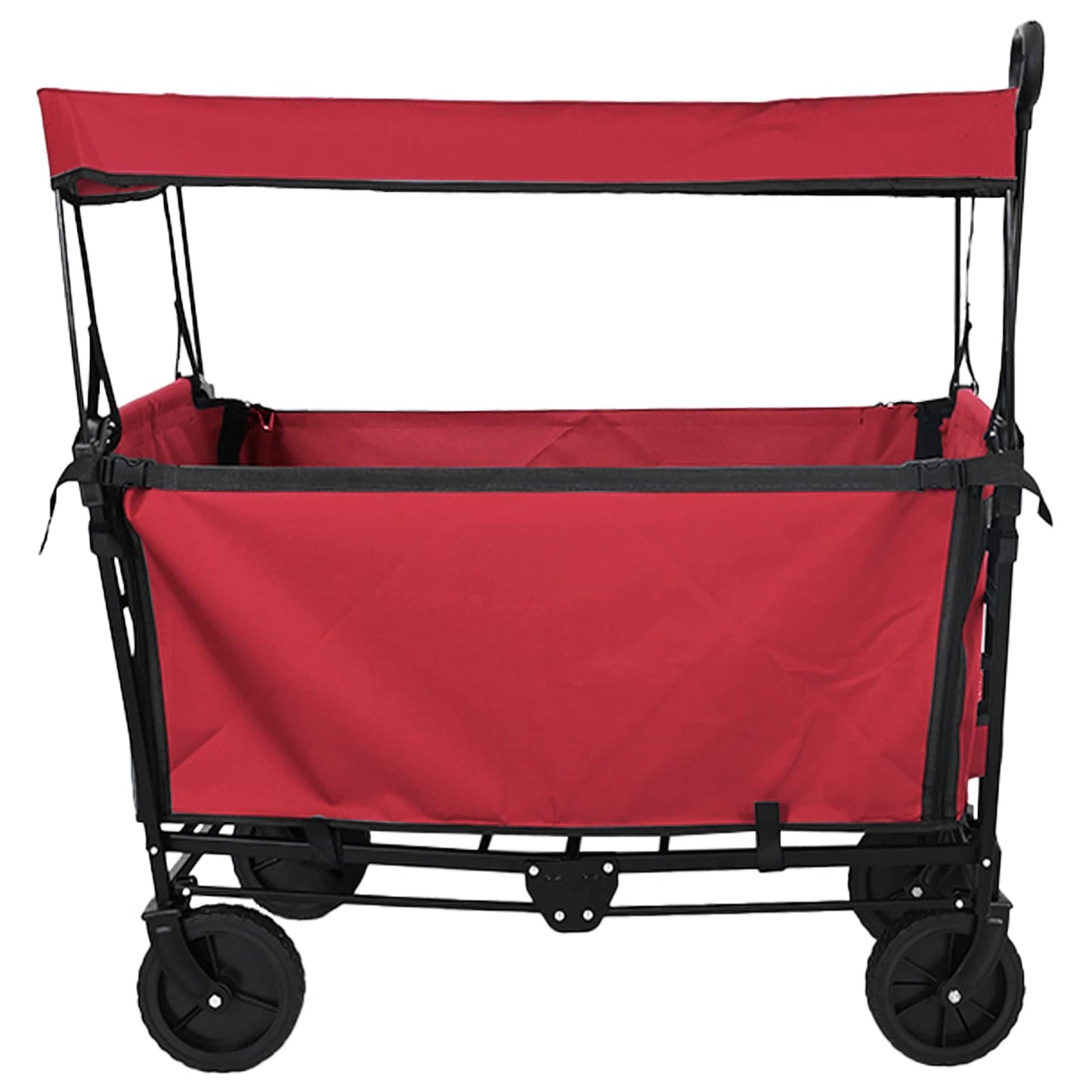 Folding Hand Trolley Red 105 x 56.5 x 116 cm Oxford Cloth