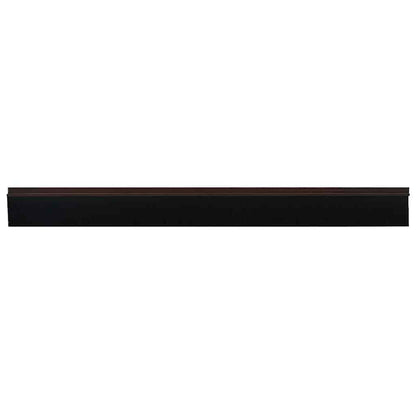 Self-adhesive Door Brush Seals 2 pcs Brown 100 cm