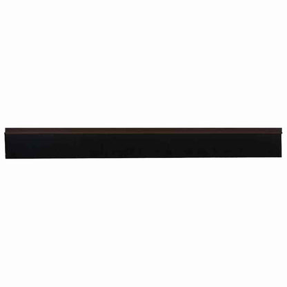 Self-adhesive Door Brush Seals 2 pcs Brown 100 cm