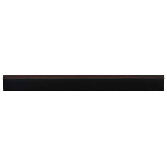 Self-adhesive Door Brush Seals 6 pcs Brown 100 cm