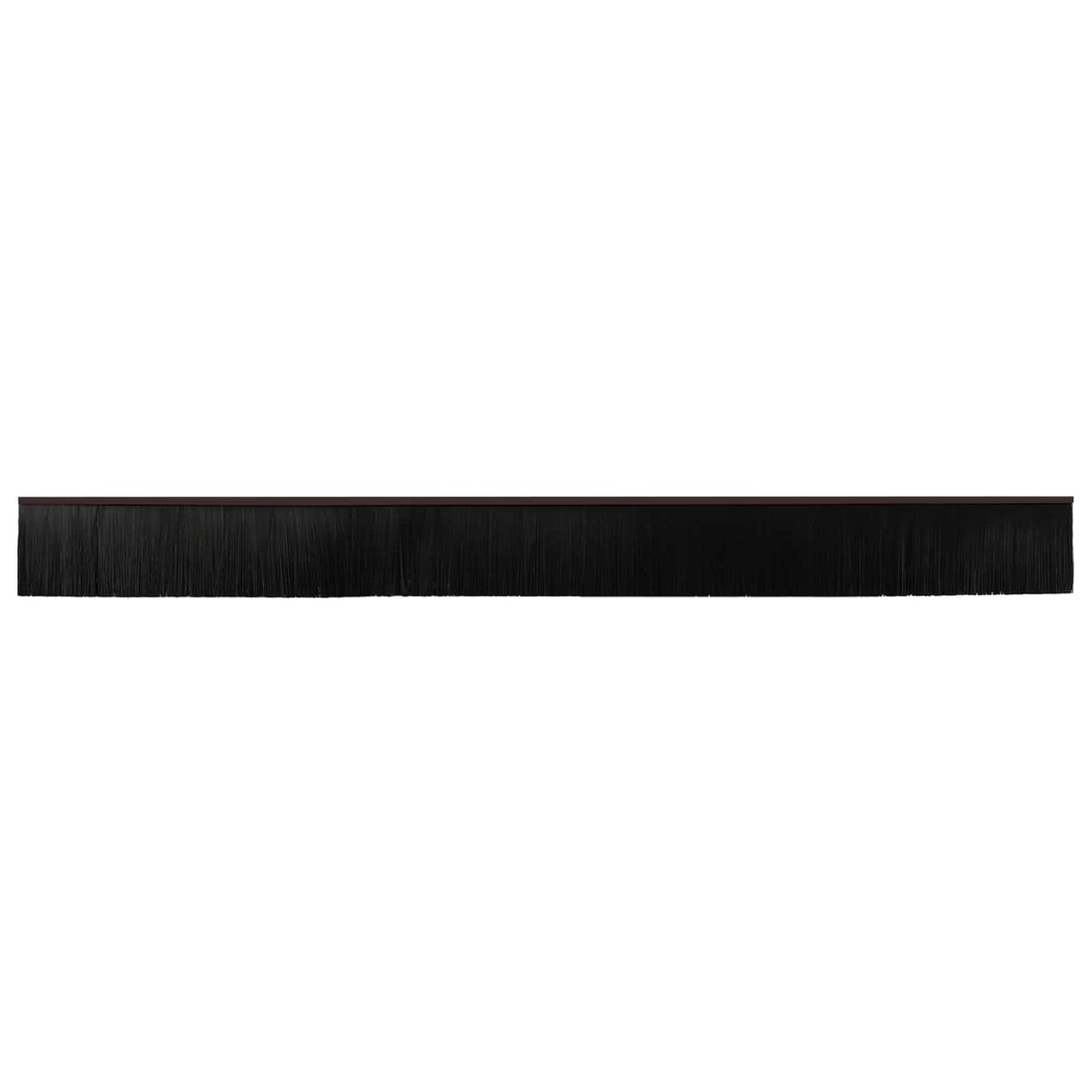 Self-adhesive Door Brush Seals 6 pcs Brown 100 cm
