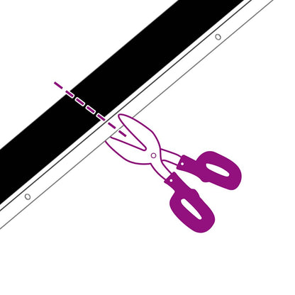 Screw-on Door Brush Seals 12 pcs Brown 100 cm Aluminium Alloy