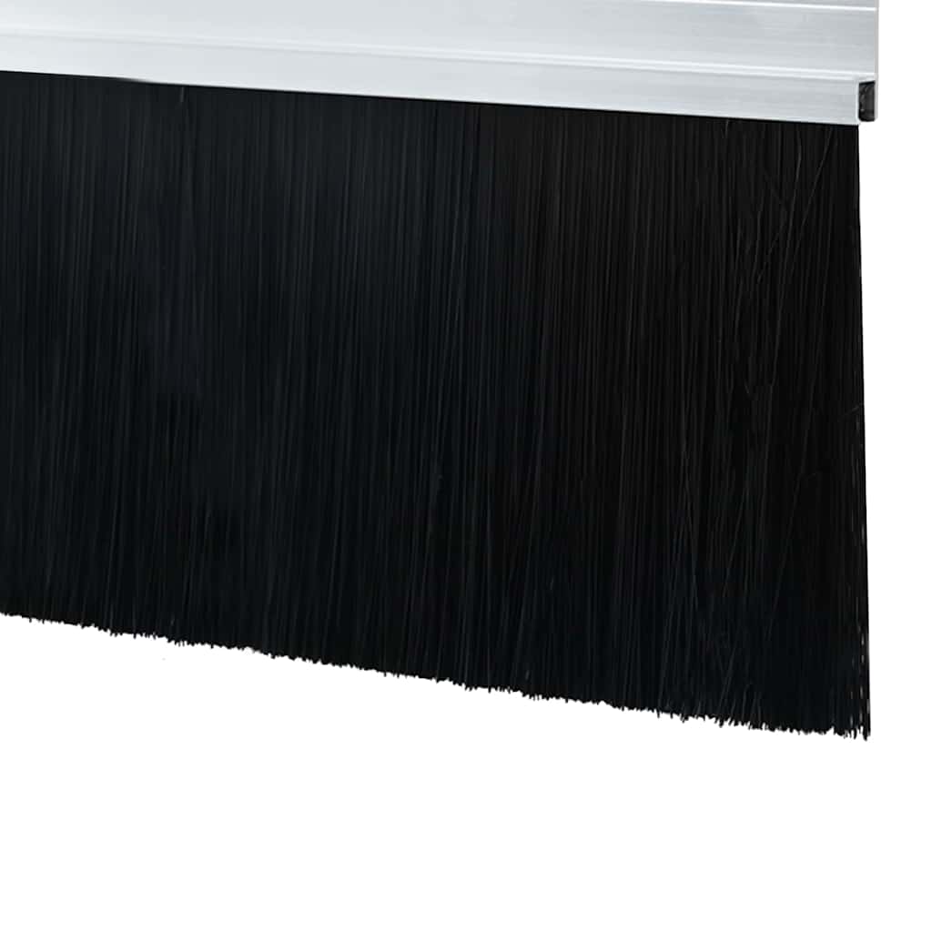 Self-adhesive Door Brush Seals 2 pcs Silver 100 cm