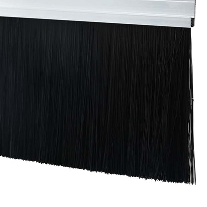 Self-adhesive Door Brush Seals 2 pcs Silver 100 cm