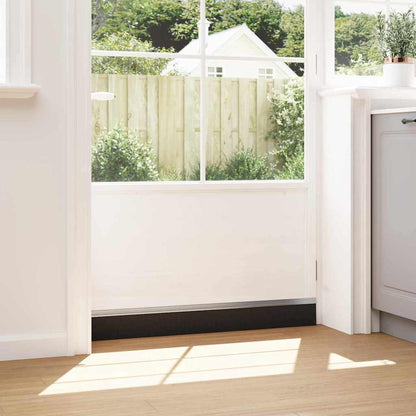 Self-adhesive Door Brush Seals 2 pcs Silver 100 cm