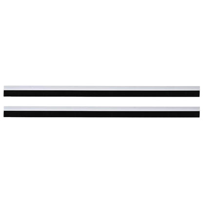 Self-adhesive Door Brush Seals 2 pcs White 100 cm