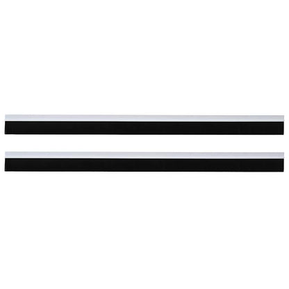 Self-adhesive Door Brush Seals 2 pcs White 100 cm