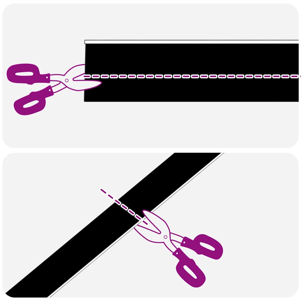 Self-adhesive Door Brush Seals 2 pcs White 100 cm