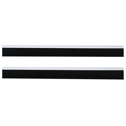 Self-adhesive Door Brush Seals 2 pcs White 100 cm